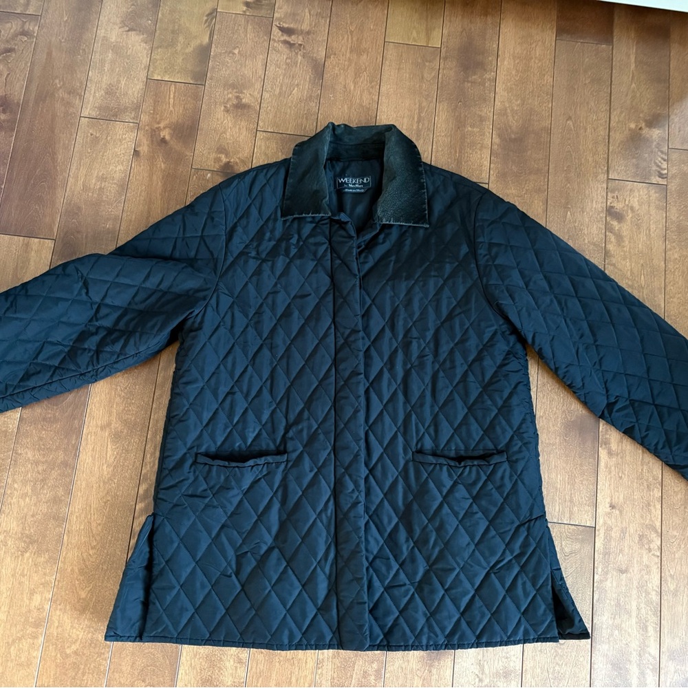 Weekend Max Mara Quilted Jacket « Barbour style «
